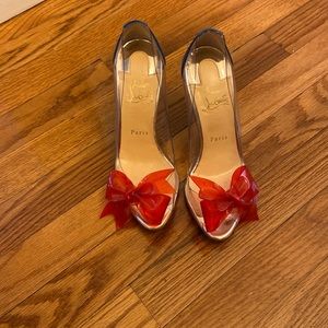 Christian Louboutin Plastic / Leather Shoes